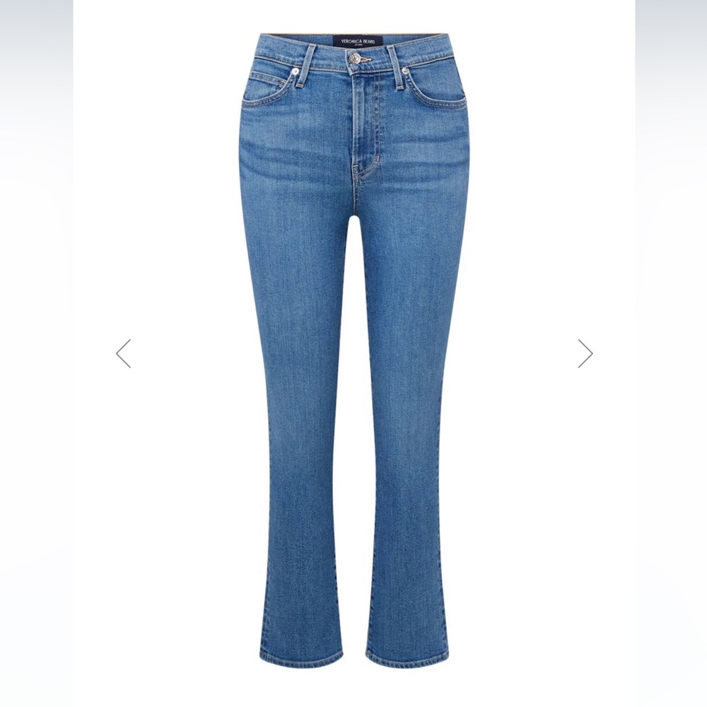 Veronica Beard Carly Kick Flare High Rise Jeans